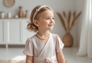 Read more about the article Sådan styler du dit barn med smykker og slå om kjoler til børn