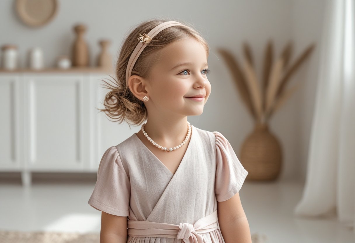 You are currently viewing Sådan styler du dit barn med smykker og slå om kjoler til børn